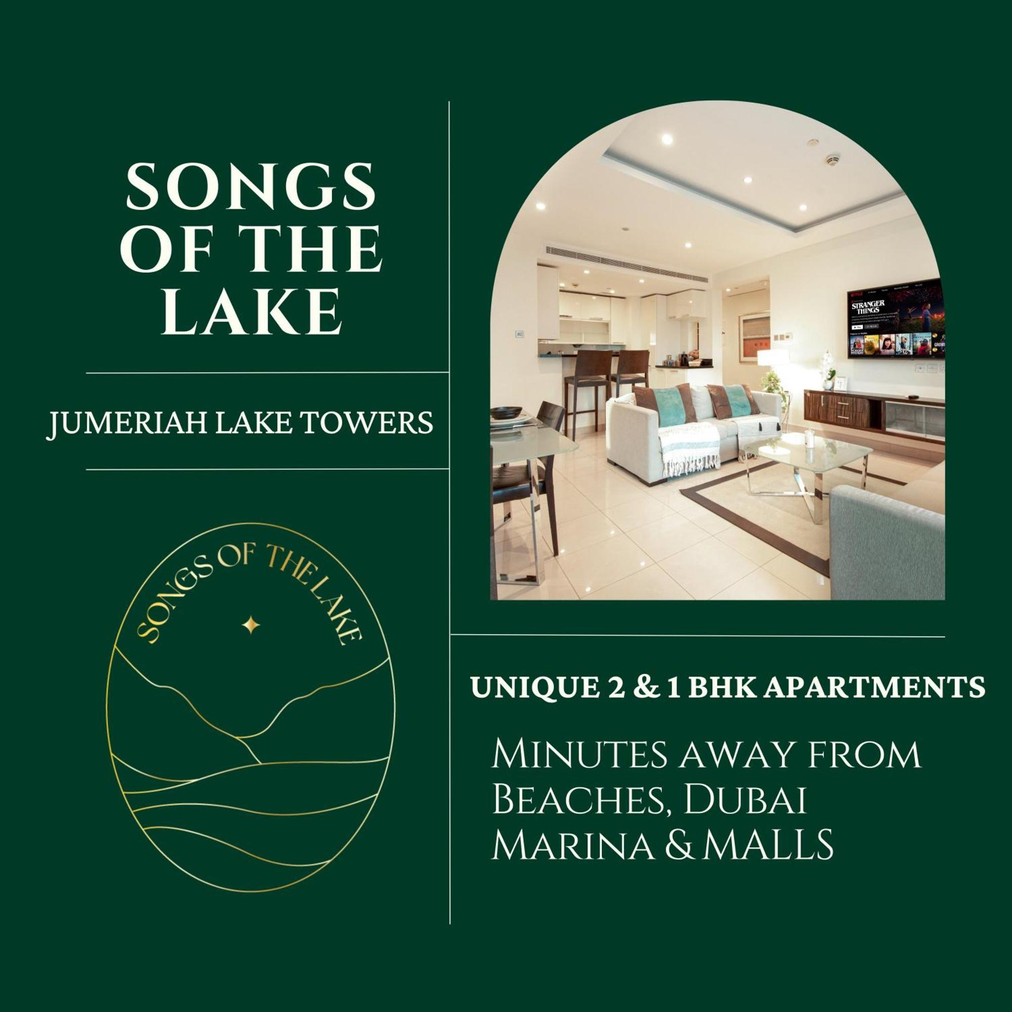 Songs Of The Lake By Lagom - Bonnington Apartment Jumeirah Lake Towers, Dubai Buitenkant foto